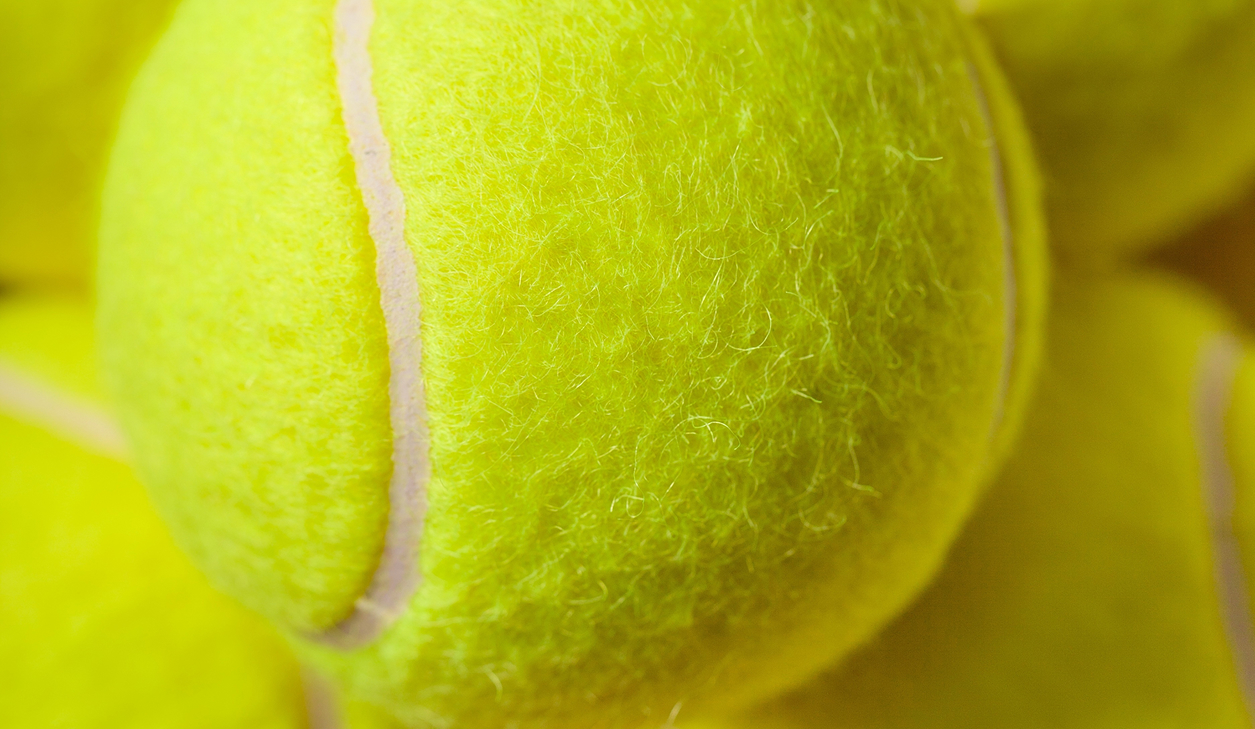 Tennis player during digital match experience